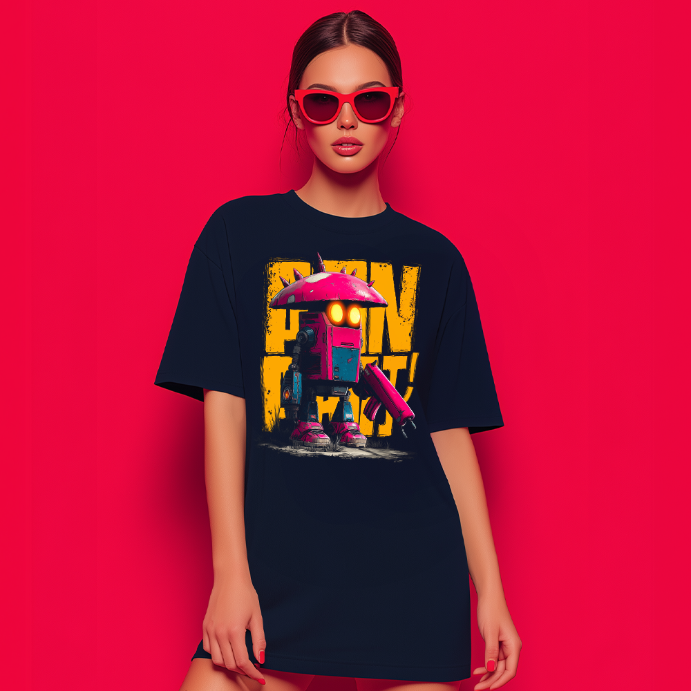 GUN NA | Heavy Oversize T-Shirt (240g/m²) | Hochwertiger Deutscher Druck - AZ-A0120