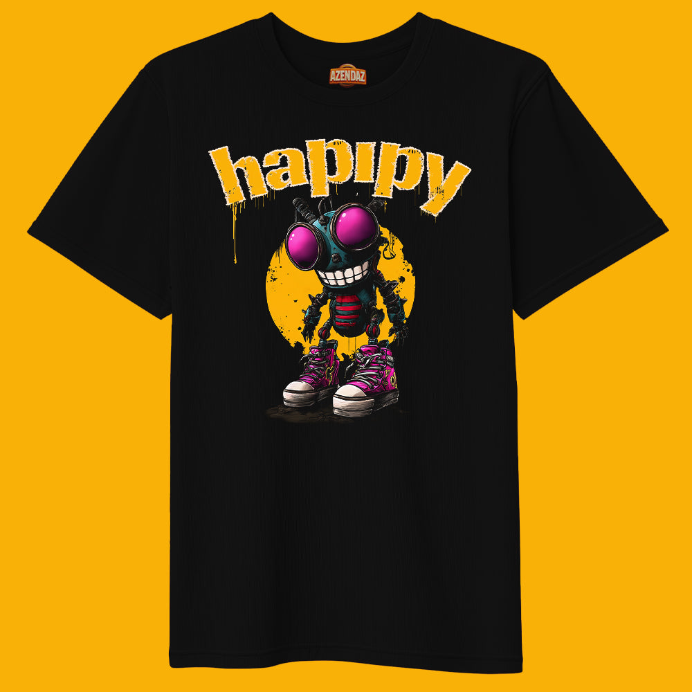 HAPIPY | Heavy Oversize T-Shirt (240g/m²) | Hochwertiger Deutscher Druck