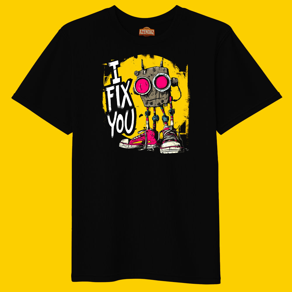 I FIX YOU 3 | Heavy Oversize T-Shirt (240g/m²) | Hochwertiger Deutscher Druck