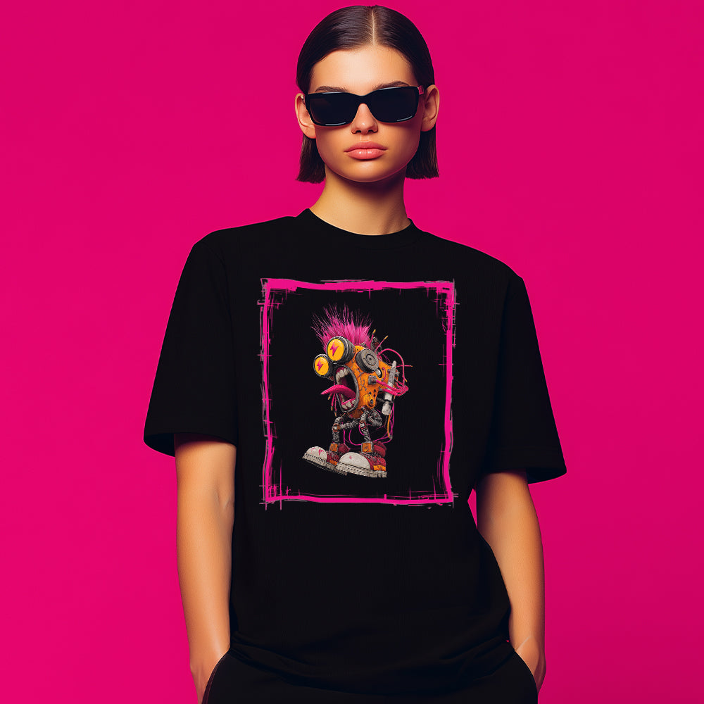 ELECTROKEEUTEE | Heavy Oversize T-Shirt (240g/m²) | Hochwertiger Deutscher Druck