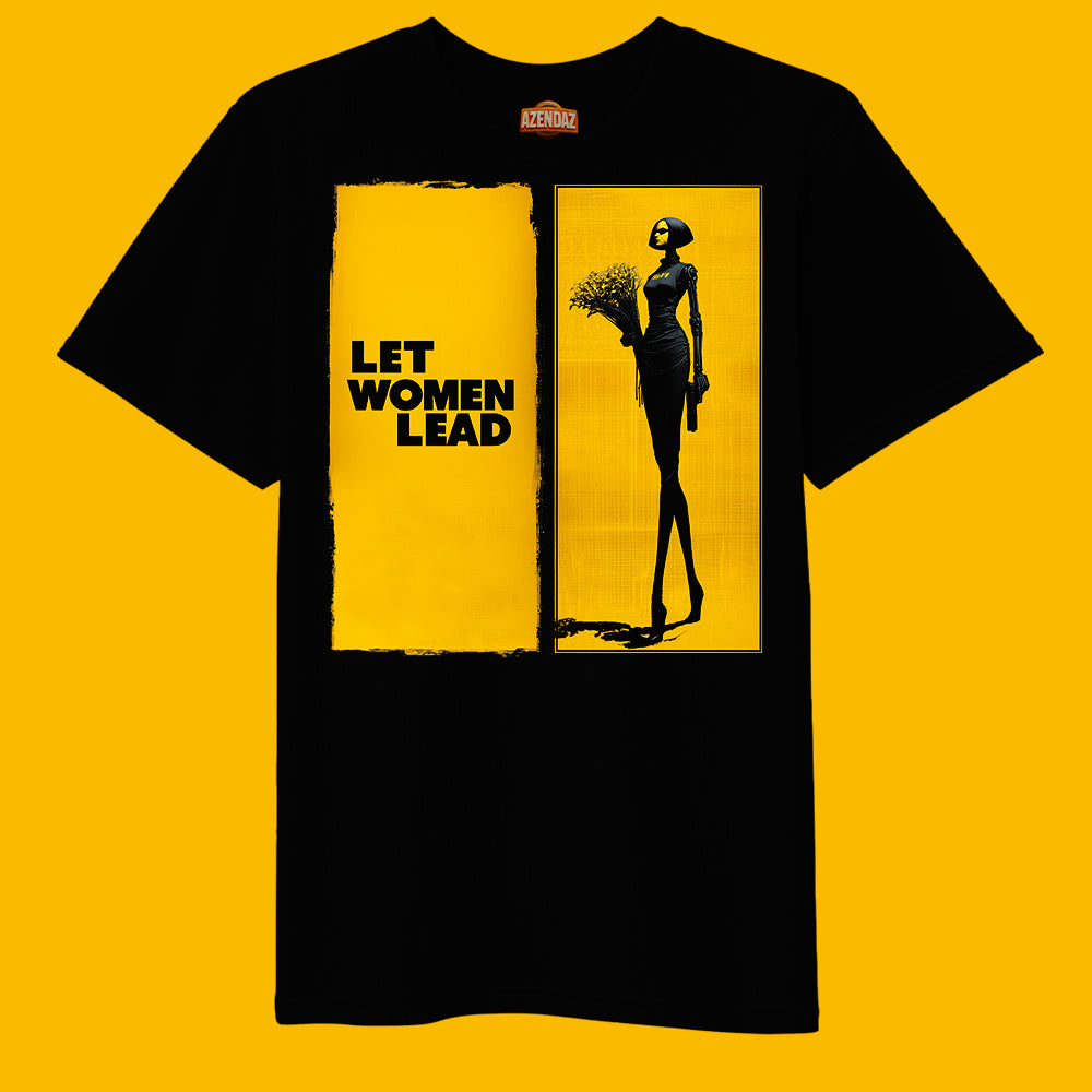 WOMEN LEAD | Heavy Oversize T-Shirt (240g/m²) | Hochwertiger Deutscher Druck