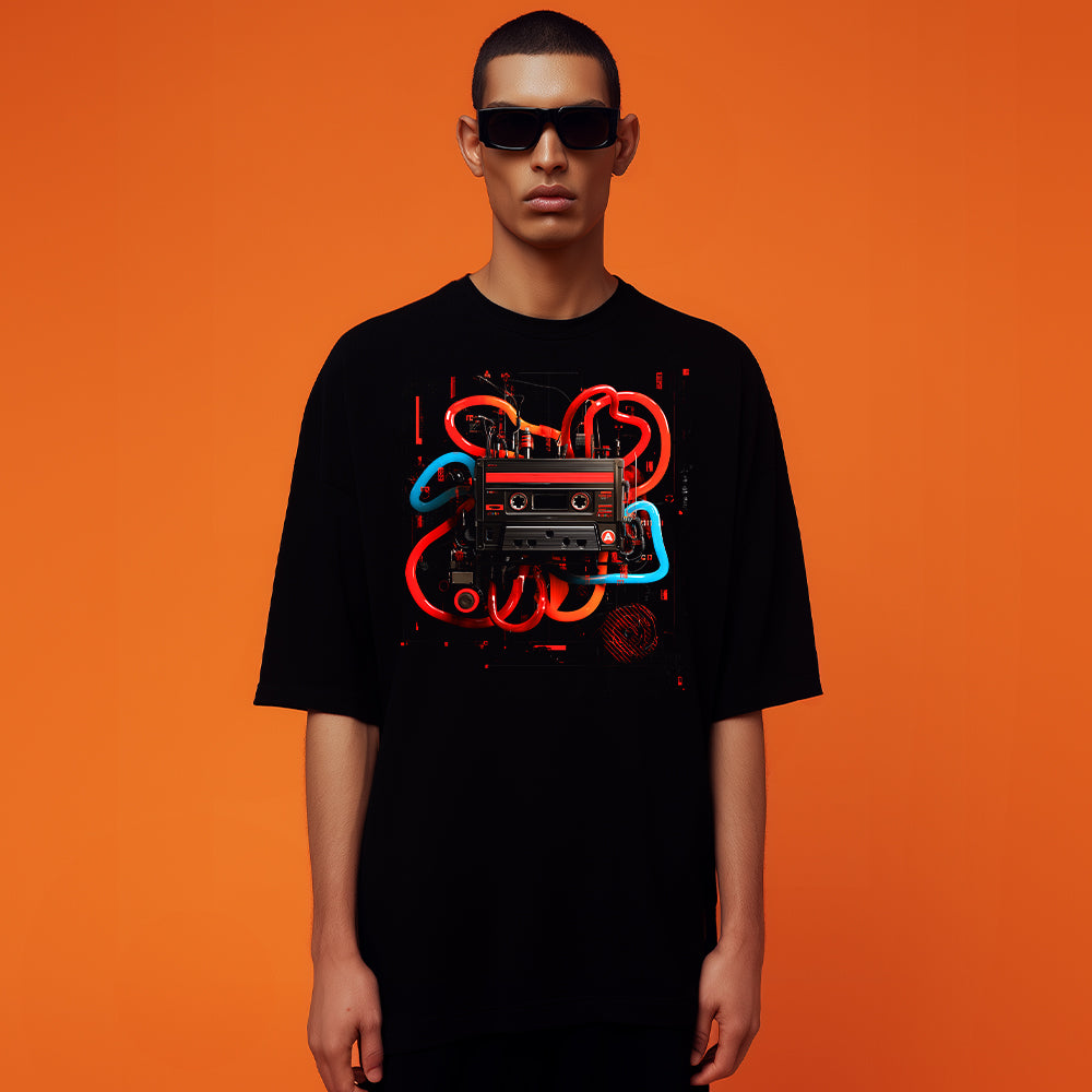 MY MIX | Heavy Oversize T-Shirt (240g/m²) | Hochwertiger Deutscher Druck