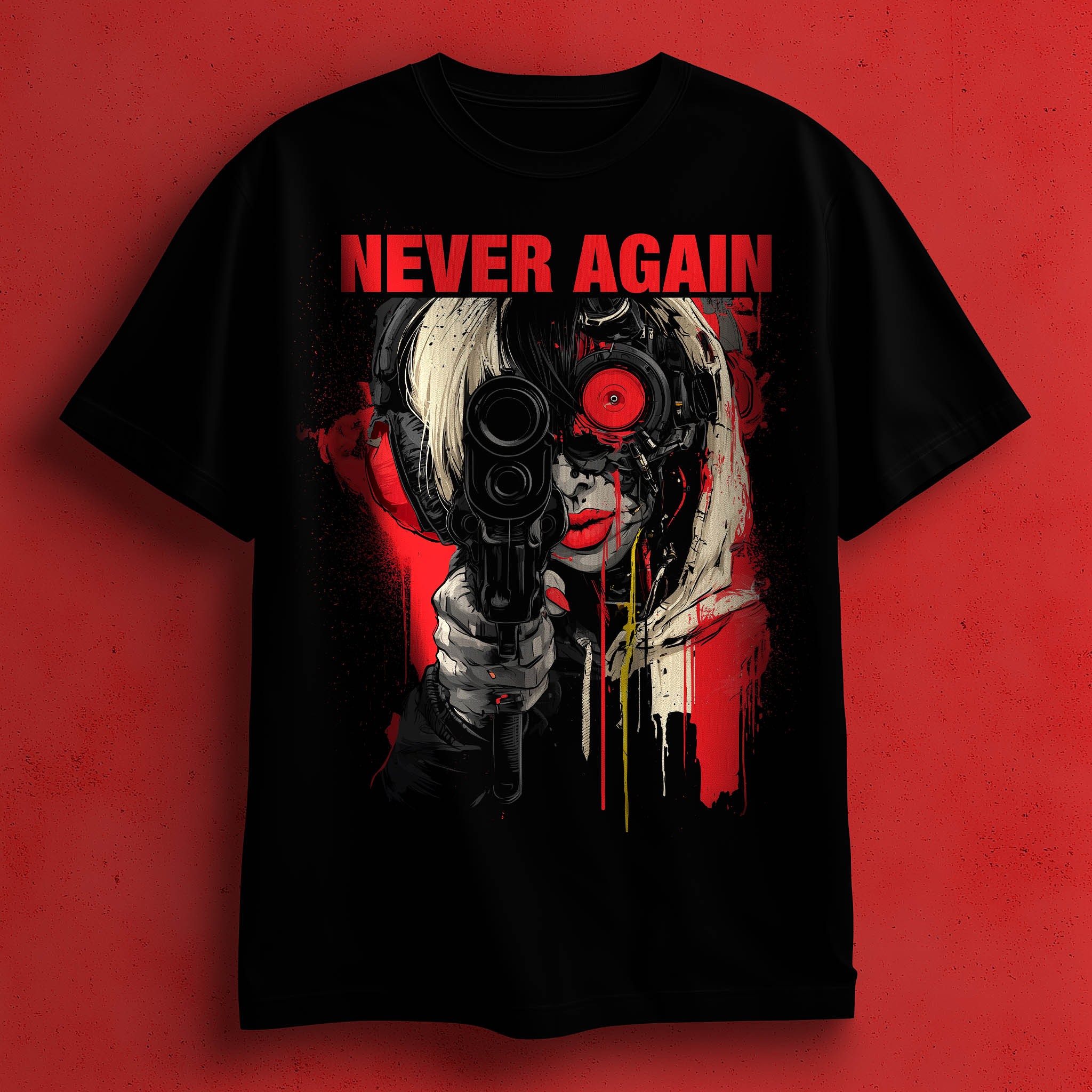 NEVER AGAIN