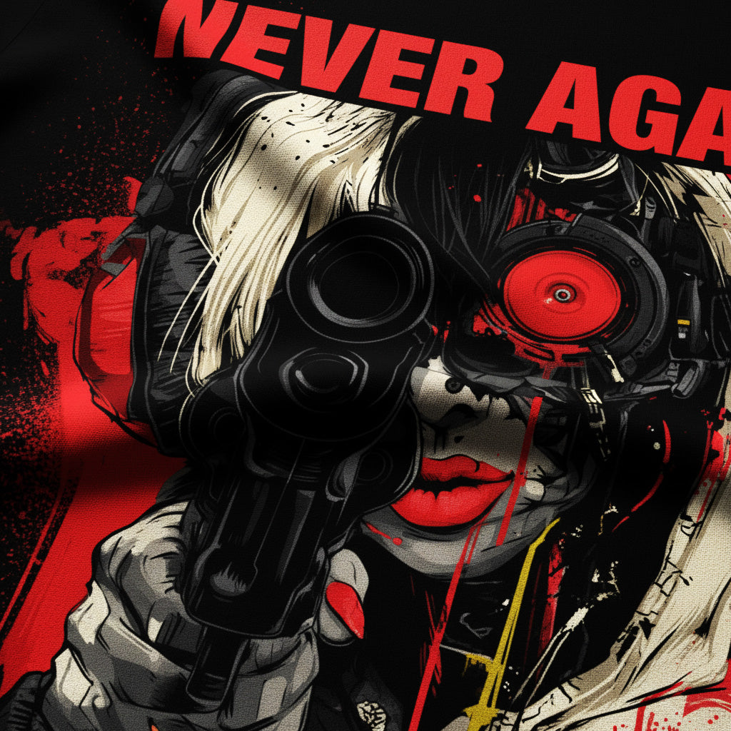 NEVER AGAIN